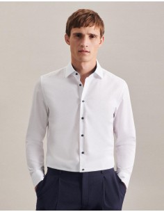 S-193690-Mens Shirt Poplin Regular Fit Long Sleeve 2
